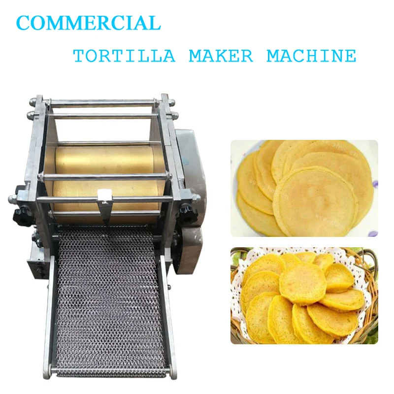 5-20cm Tortilla Maker Pita Bread Making Machine Tortilla Maker Machine Thin Pancake Sheet Making Machine