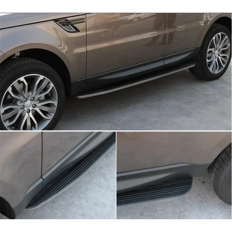High Quality Running Boards Side Step Bars Pedals Upgrade Refit Car Exterior Accessories Fit Range Rover Sport L494 201