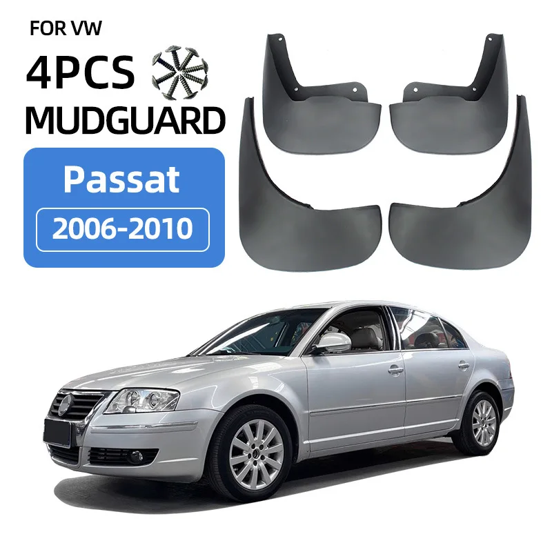 

For Volkswagen Passat B6 2006 to 2010 Mudguards Fender Mudflaps Front Rear Flares Splash Guards Cover Car Accessorie