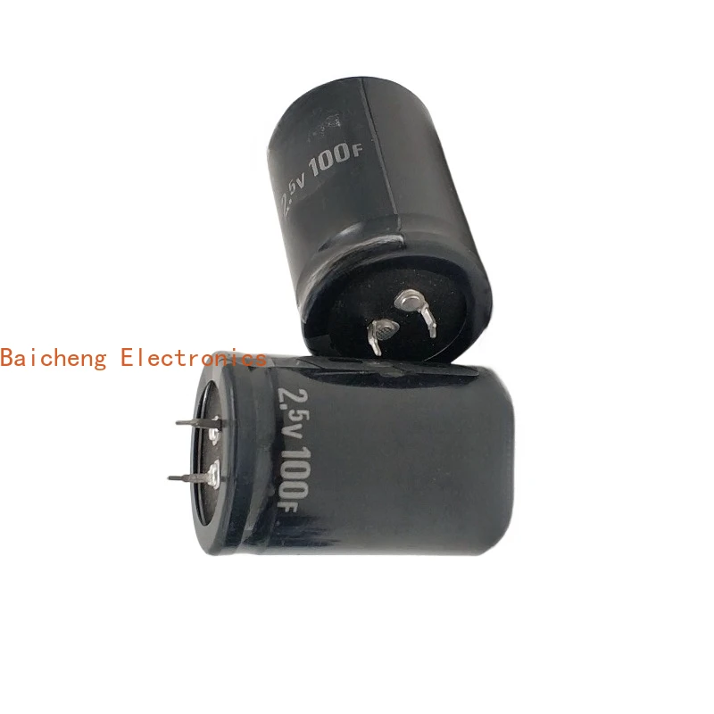 5PCS  Farad capacitor 2.5V100F backup power supply volume 51 * 35mm, can be DIY made as a module