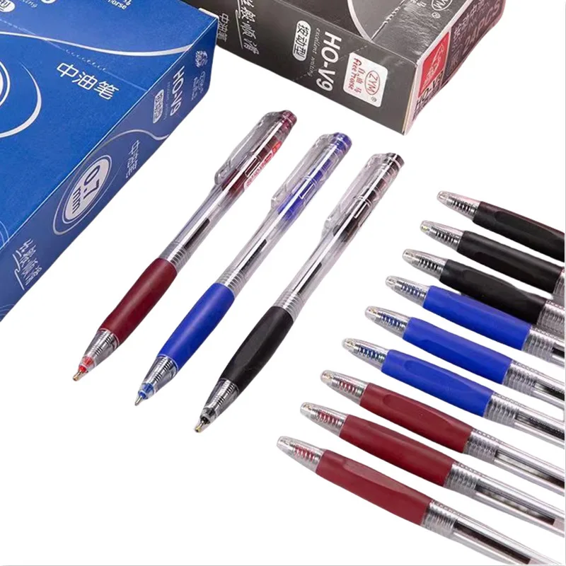 

0.7mm Black Ink Gel Pen New Large Capacity Quick Drying School Supplies Office Accessories Cute Pens Stationery Pens for Writing