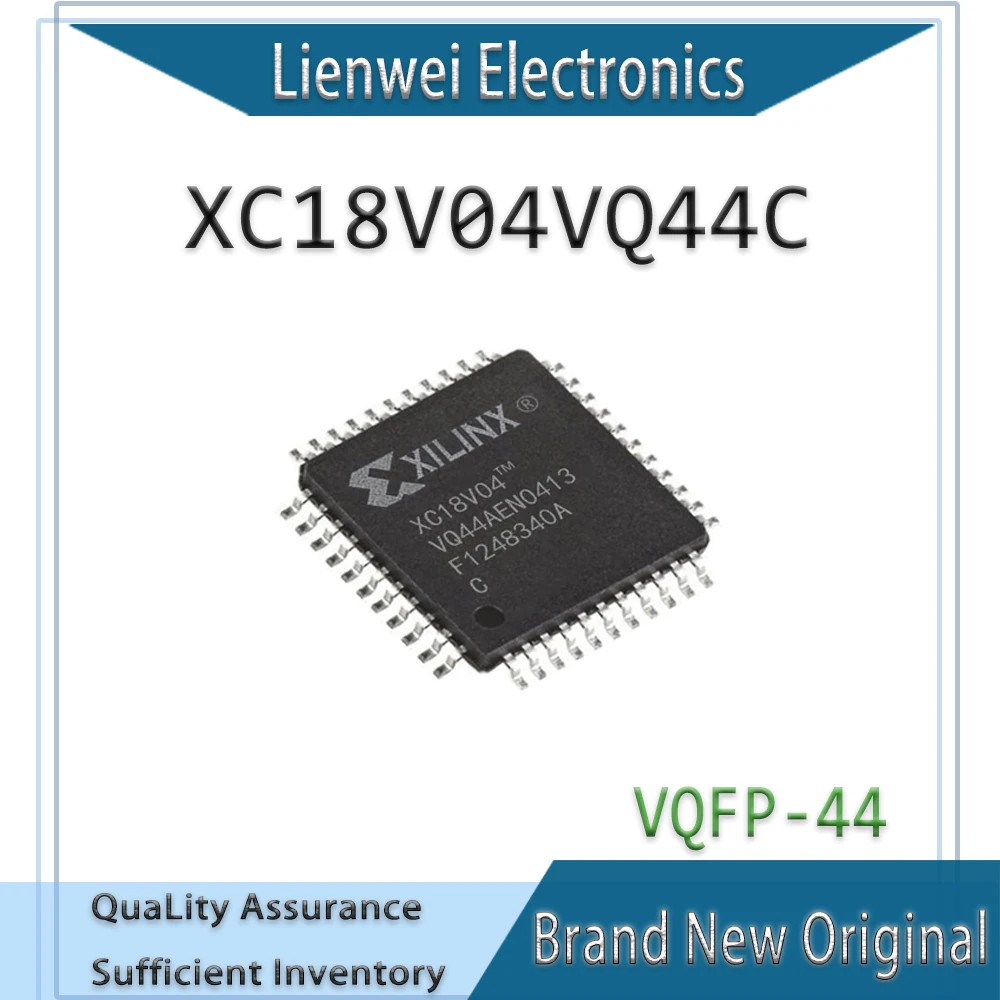 

100% New Original XC18V04 XC18V04VQ44C IC Chipset VQFP-44