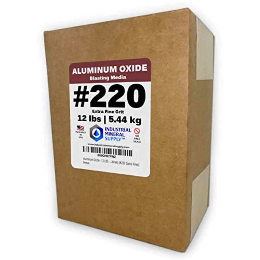 

Оксид алюминия - 12 фунтов - абразивный материал для пескоструйной обработки, для пескоструйных аппаратов, пистолетов и пескоструйных камер 220 (очень мелкий)