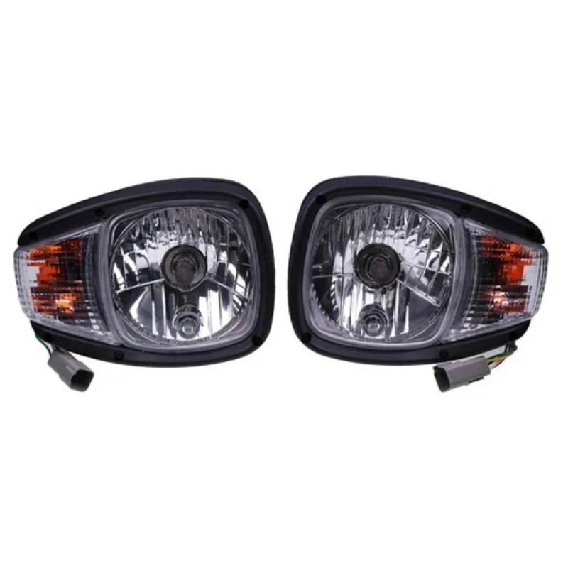 344-3455 344-3456 Fits For Loader 924H 924K 930G 930K CAT C7 C6.6 C4.4 Left & Right Headlight Set