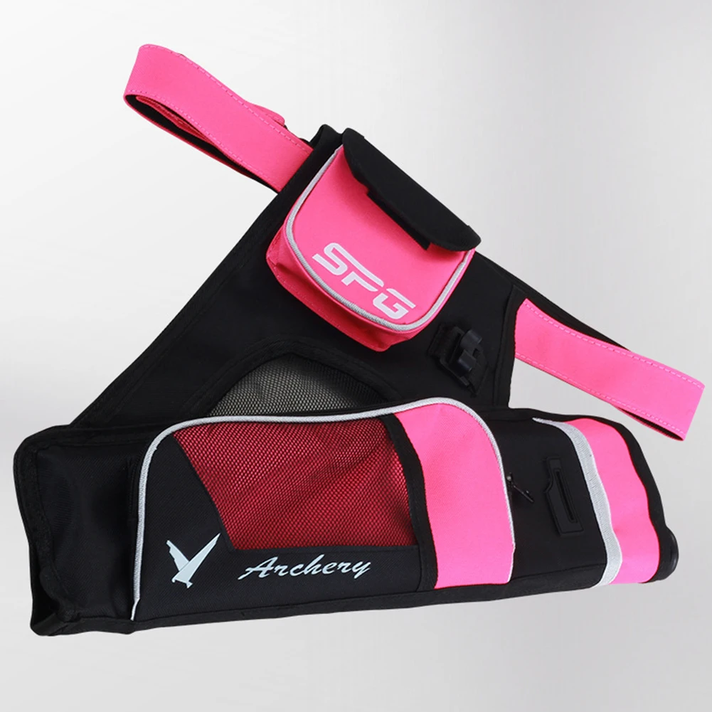 

Сумка для стрел из ткани Оксфорд, кобура для стрел на 3 трубки, наплечная сумка для лука, стрел, аксессуаров для стрельбы и охоты