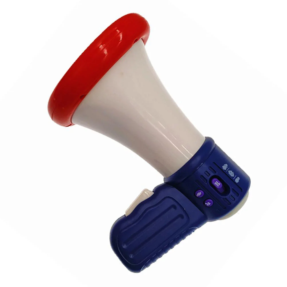 Funny Voice Changing Speaker Children's Hand-held Toy Toys Portable Kids' Abs Trumpets Electric Colorful Appearance