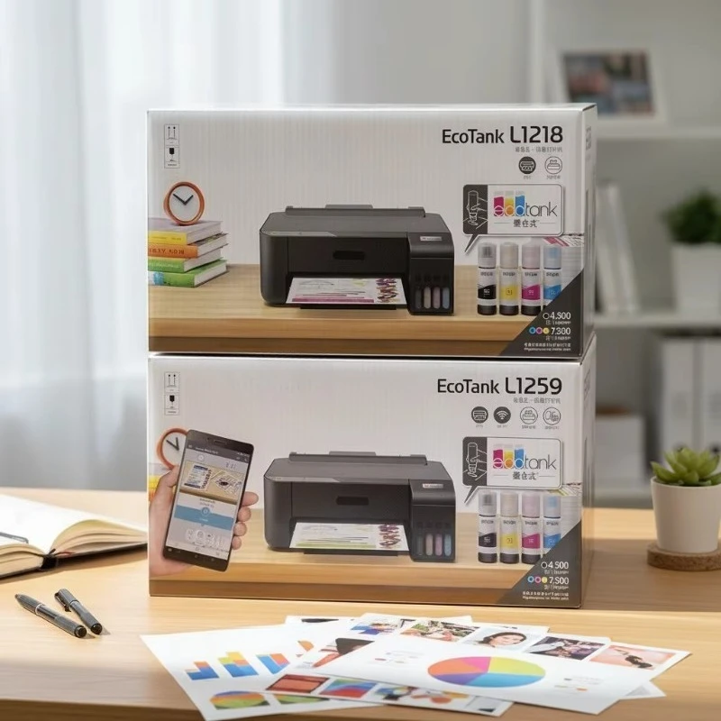 A4 Cheap and Easy-to-use Color Inkjet Printer for Students Home Office File Photo Printer