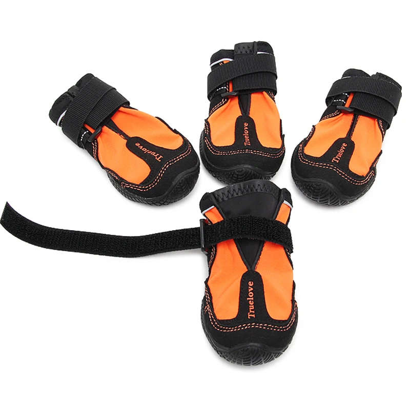 

Winhyepet Dog Shoes Warm Boots Waterproof Anti-slip Protecting Feet Pet Wear Rubber Sole Snow Shoe for Walking,Traveling