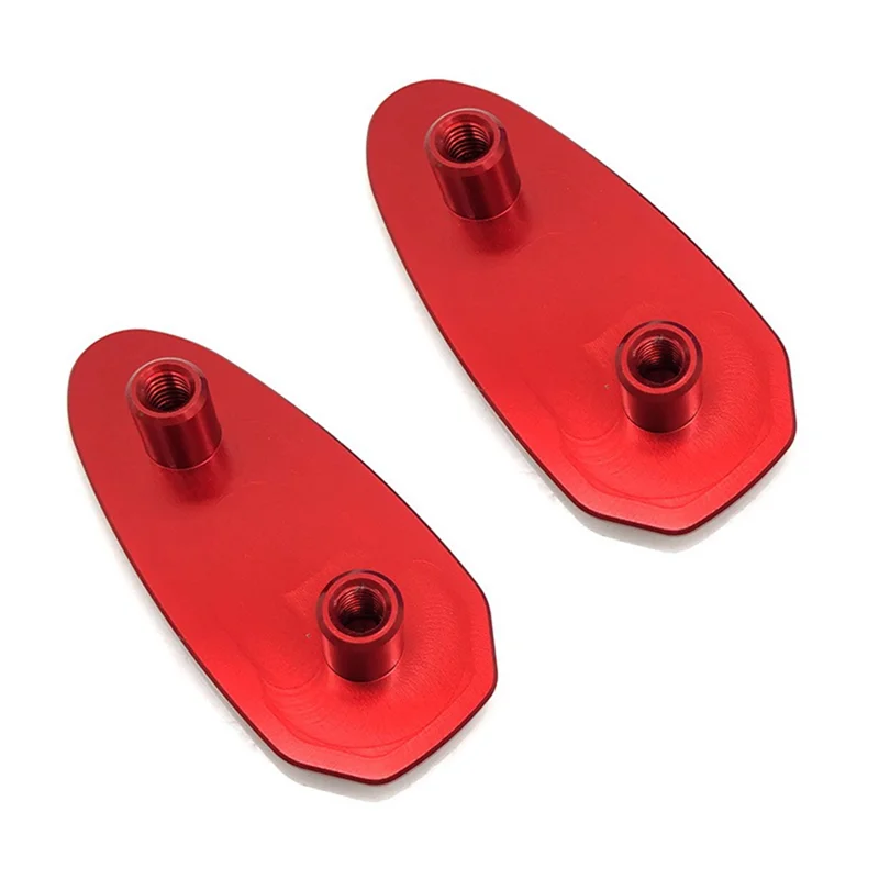 

For BMW S1000RR 2019-2023 Motorcycle Rearview Mirror Base Cover Windshield Drive Eliminator Mirror Hole Cover - Red Parts