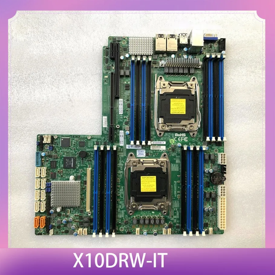 

LGA2011 DDR4 E5-2600 v4/v3 семейства для серверной материнской платы Supermicro X10DRW-iT