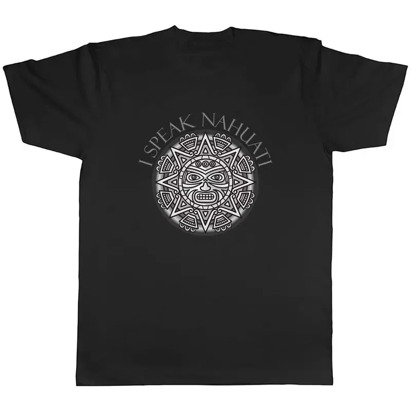 Hablo Nahuati camiseta para hombre civilización azteca camiseta mexicana regalo