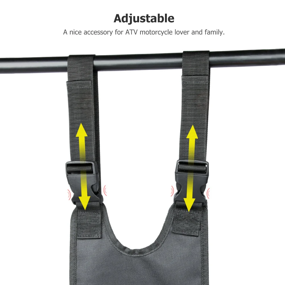 

2pcs Atv Rest Bag Heavy Duty Beach Motorcycle Pedals Dirt Bike Foot Resting Anti-Skid Adjustable Motorbike Rear Foot Rest For