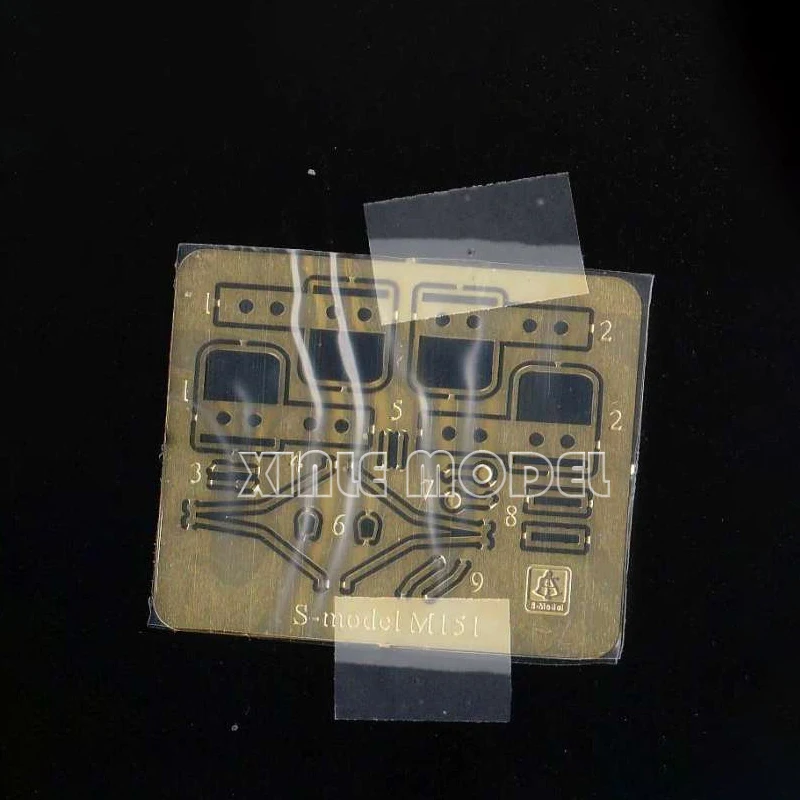 ชุดประกอบโมเดลพลาสติก S-model รุ่น PS720152 รถบรรทุกอเนกประสงค์ M151A2 ชุดประกอบแบบเร็ว 2 ชุดต่อกล่อง ขนาด 1/72