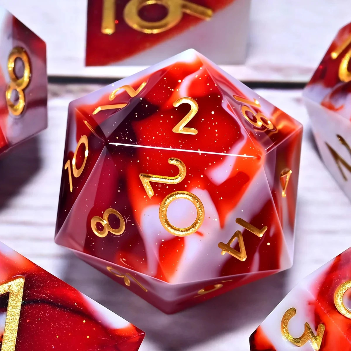 

Набор из 7 предметов, кубики из смолы DND для Dungeons And Dragons DND 5e, ролевая игра, настольная игра, настольные ролевые игральные кости, подарок на день рождения