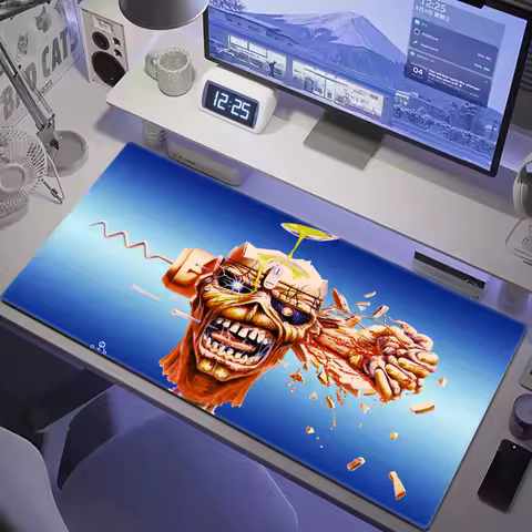 Cool I-I-Iron M-Maiden Mousepad Large Gaming Mouse Pad LockEdge Thickened Computer Keyboard Table Desk Mat