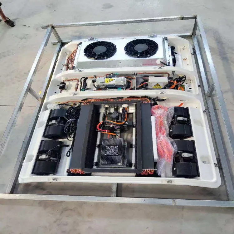 Cooling Mini Bus Air Conditioner Universal 12/24 Volt RVs Bus Car Electric DC LM14DB OE NO. 13-Month Warranty