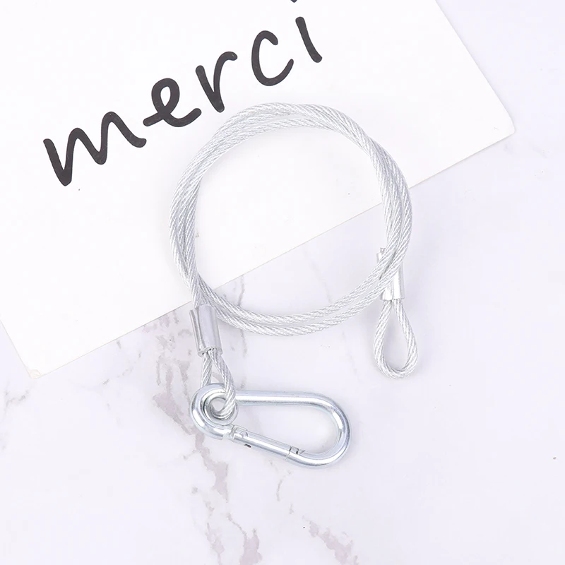 1pcs Safety Ropes Security Cable Safety Cable Steel Wire Stage Light Equipment Led Bar Par Light 2)Maximum Bearing Weight