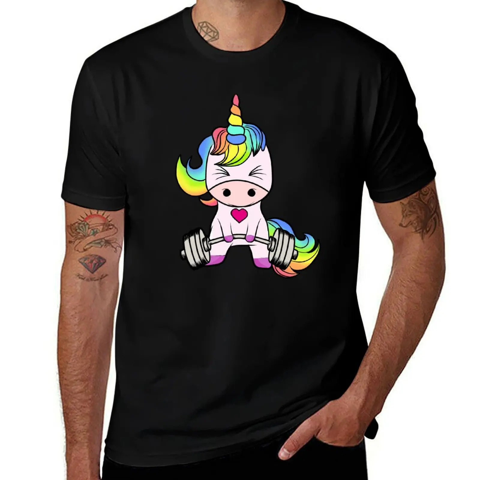 

Unicorn Weightlifting T-Shirt quick drying Clothing graphic t shirts fruit of the loom mens t shirts