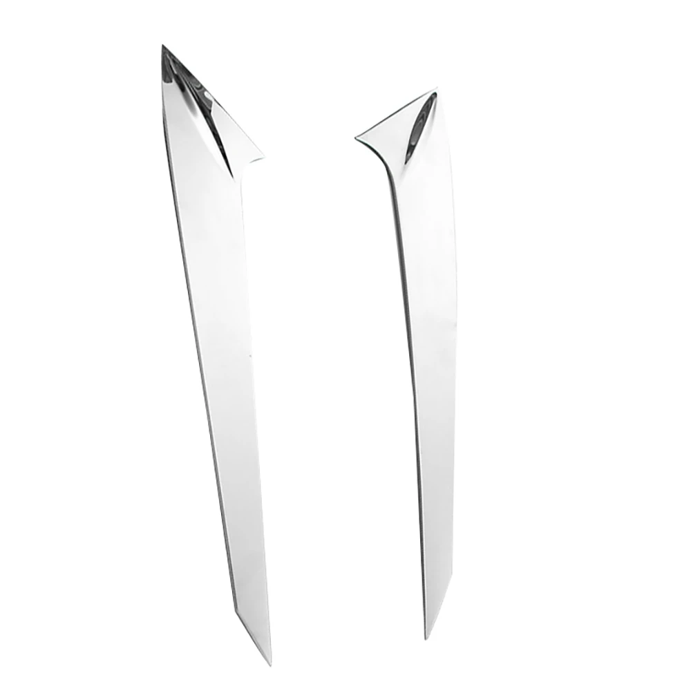 Stainless Steel Chrome Rear Window Side Spoiler Wing Trim for Lexus RX 450H RX200 200T 300 Exterior Refit Kit