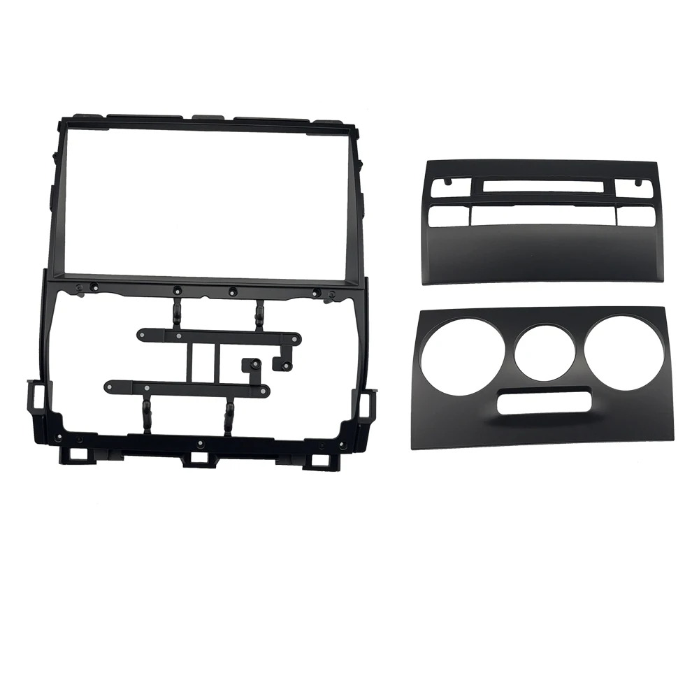 

9 Inch Car Frame Fascia Adapter Canbus Box Android Radio Dash Fitting Panel Kit For Toyota Prado 120 Land Cruiser 2003-2009