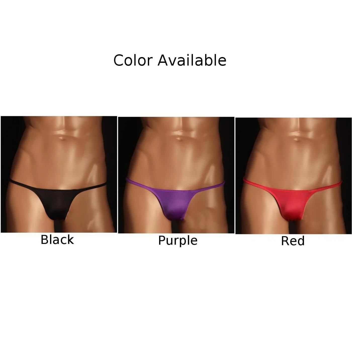 Men Ice Silk Underwear Sexy Briefs Low Waist Pouch Panties Smooth Sexy Lingerie Gays Temptatio Convex Pouch Underpants