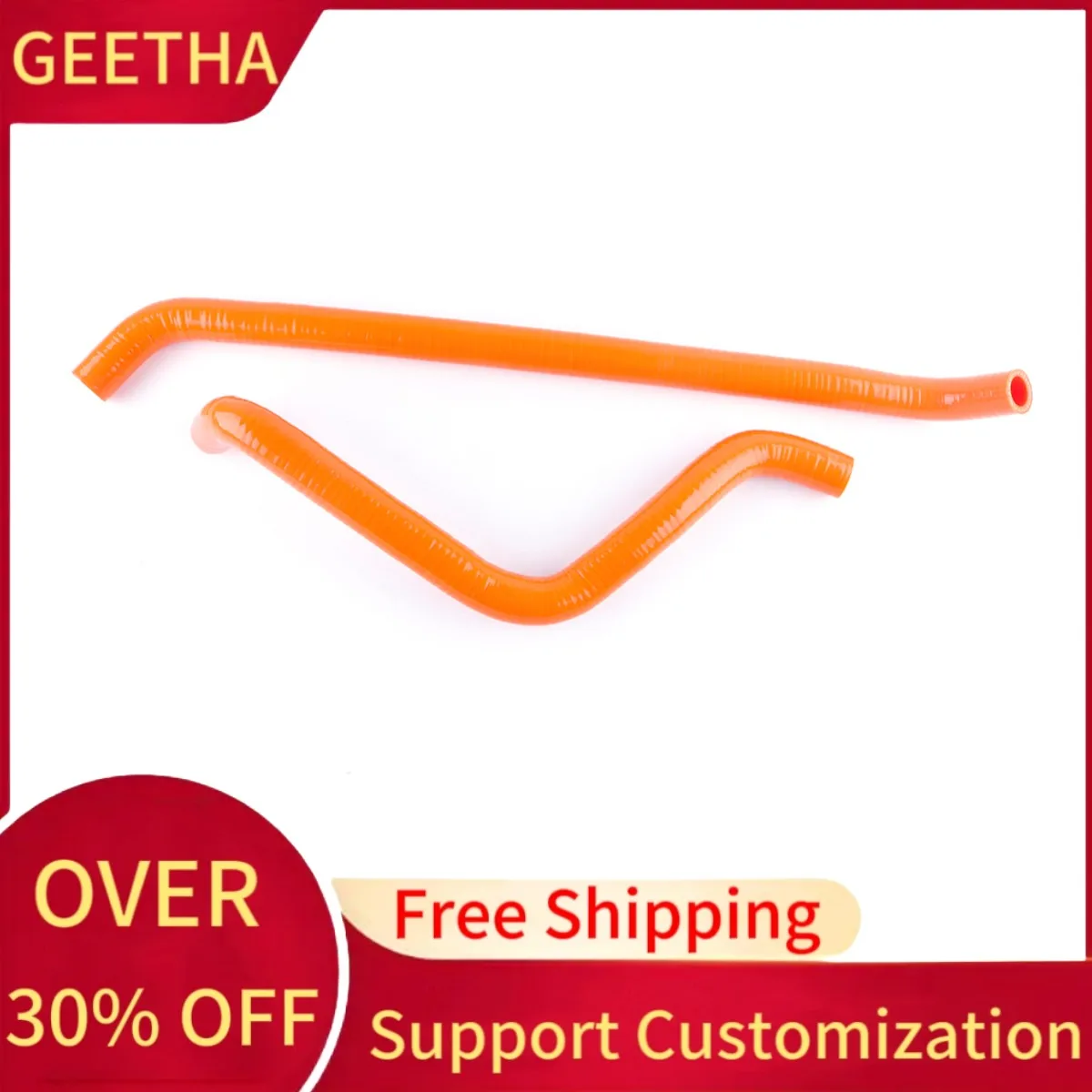 For 1985-1992 Suzuki Quadracer 250 LT250R Silicone Radiator Coolant Hose Pipe Kit 1986 1987 1988 1989 1990 1991