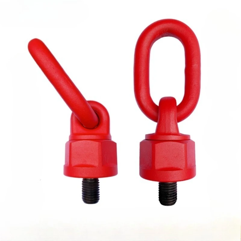 

G80 Alloy Steel 360° Rotating Lifting Ring Screw Bolt Mold for Wind Power Installation M16/M20 Industrial Rigging Hardware