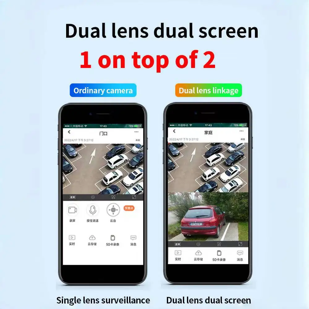 Imagem -03 - Olhos Tuya App Proteção de Segurança sem Fio Ptz Intercom Câmera ip Dome ai Detecção Humanóide Cctv Wifi Câmera de Segurança 4mp 390