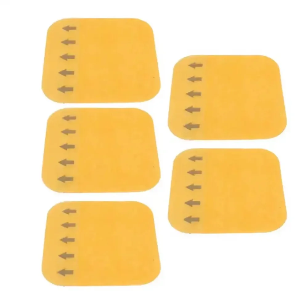 5PC Wasserdicht Dekubitus Heilung Pad Patch Selbstklebende Tragbare Hydrokolloid Klebe Dressing Wunde Dressing Atmungsaktiv Ultra Dünne