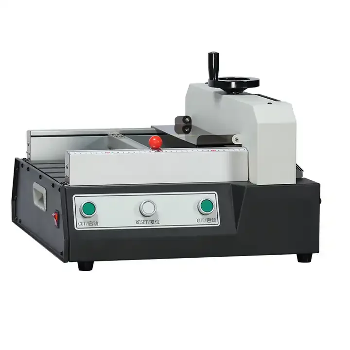 324A Electric Desktop 320mm Paper Cutting Machine For Paper Processing