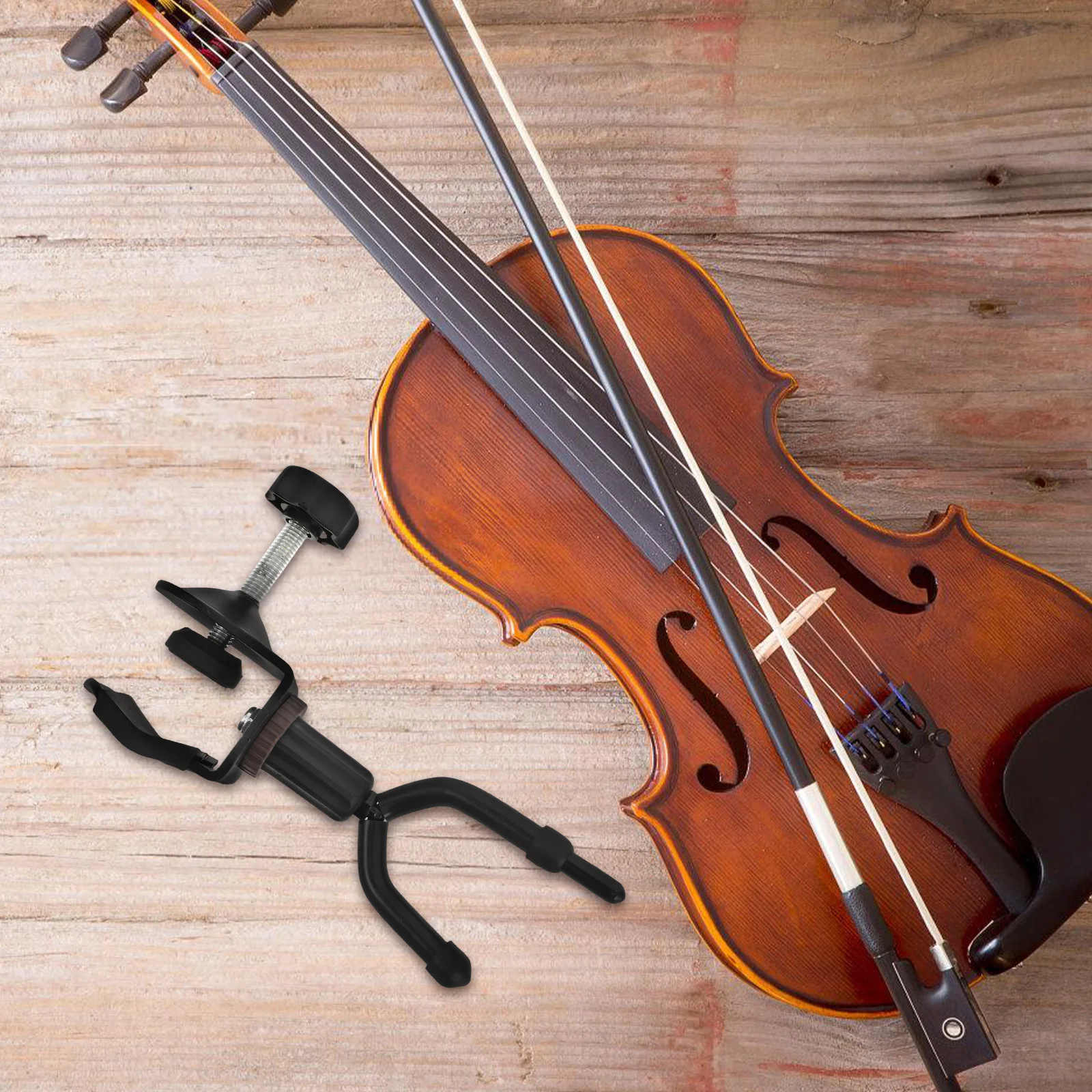 

Violin Hanger for Music Stand Portable Lightweight Secure Clipon Design Suitable for Various Settings Instrument Protection