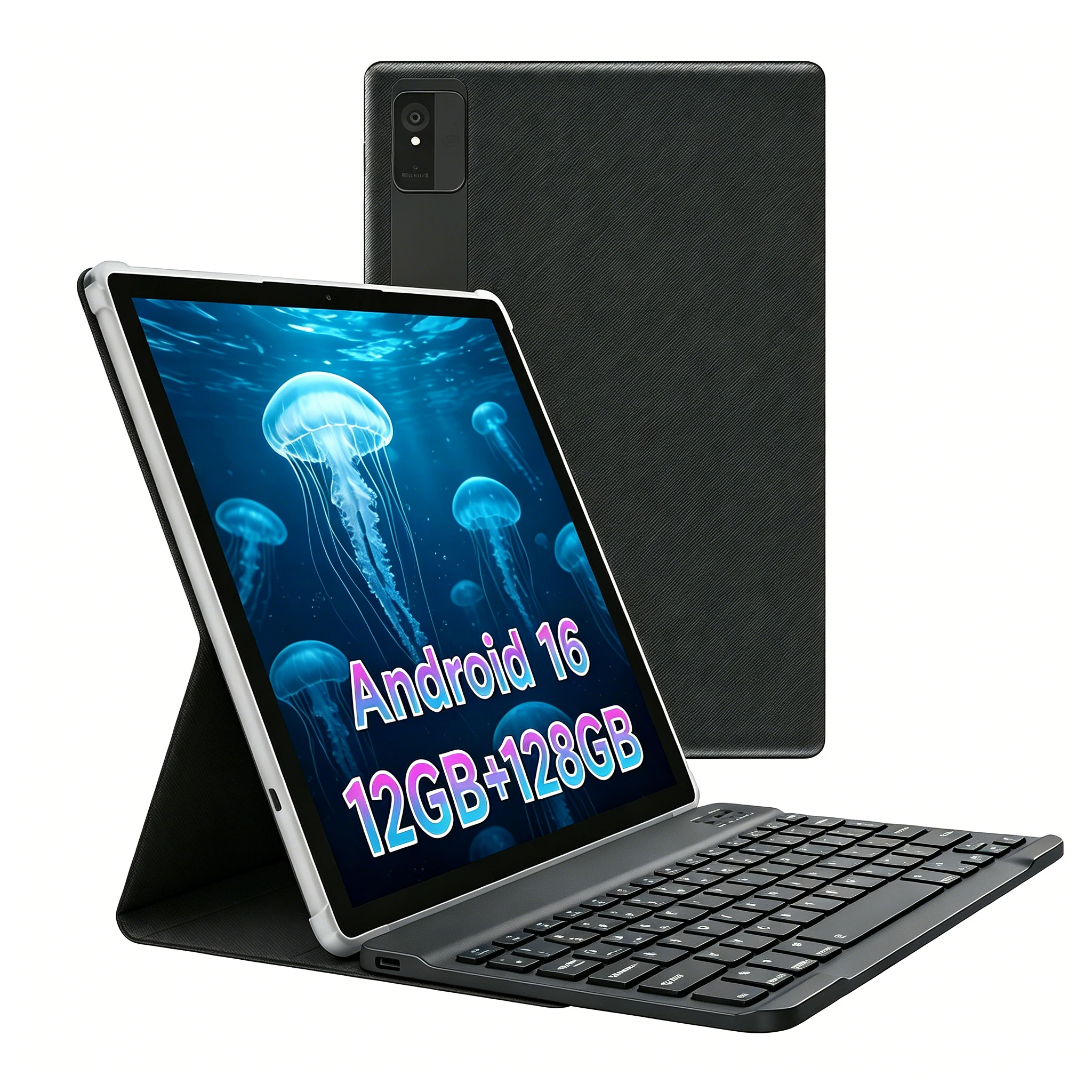 ANRY 10.1 Inch IPS 1280*800 Android 16 Tablet 12GB+128GB 5000mAh Battery GMS Certified Split Screen Dual Speaker Portable Tablet