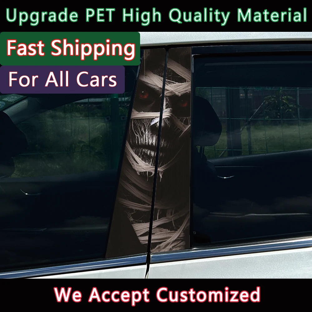 

Dark Nun Sister Car Door Post Sticker DIY Car Modification Styling Sticker