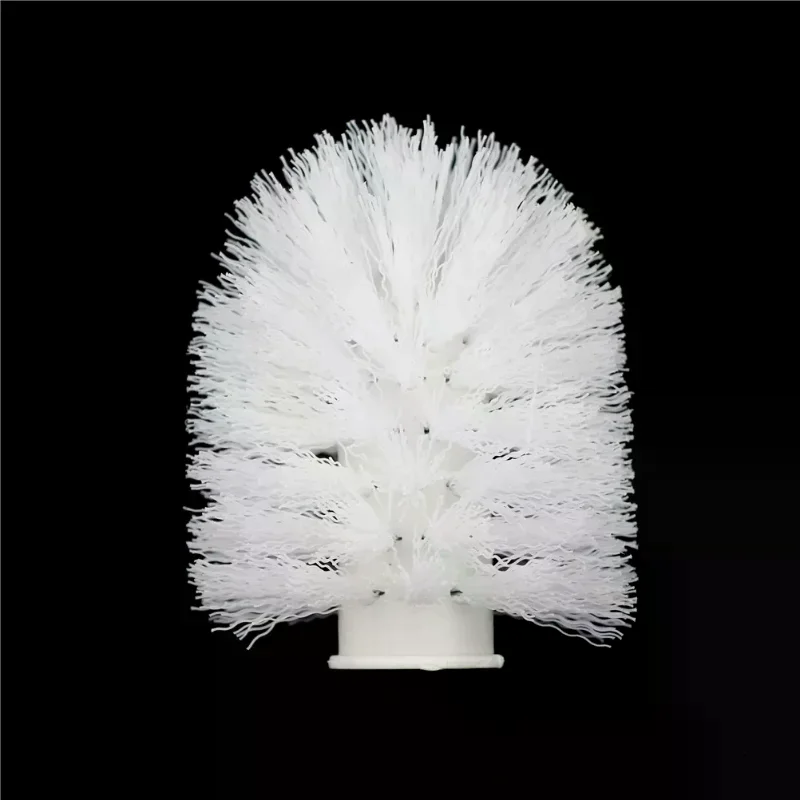 /TPz/Toilet Brush Head Holder Replacement Bathroom WC Cleaning Brush Head White