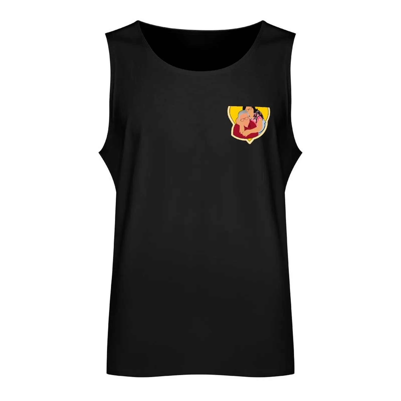 Antonio and Estelita Soloman Tank Top Men's sleeveless gym shirts men clothing