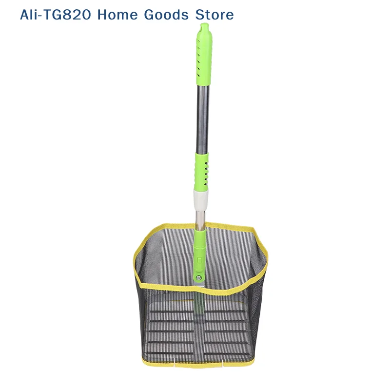 

[TG820]Portable 180 Degree Angle Adjustable Square Ping Pong Ball Picker Telescopic Stainless Steel Table Tennis Ball Catcher