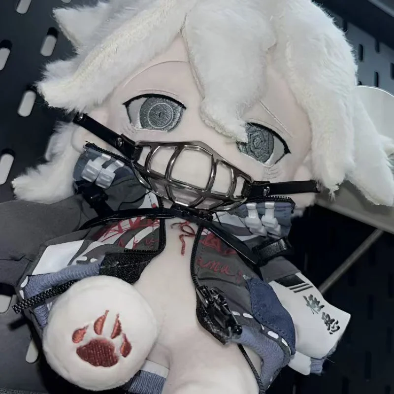 20cm Danganronpa: Trigger Happy Havoc Nagito Komaeda Anime Figures Plush Cosplay Dress Up Cotton Doll Toys for Children Birthday