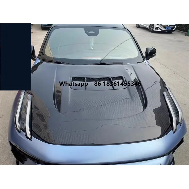 

For 03 18-23 Modified Carbon fiber Hood Scoop Light Weight Car Bonnet Body kit Engine Cover