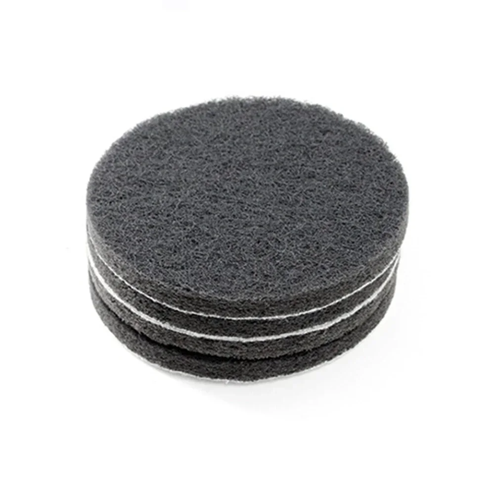 5pcs 4Inch Cleaning Cloth Scrub Pad Industrial Scouring Pads Nylon Polishing Pad For Bathroom Floor Tub Household Cleaning Tool