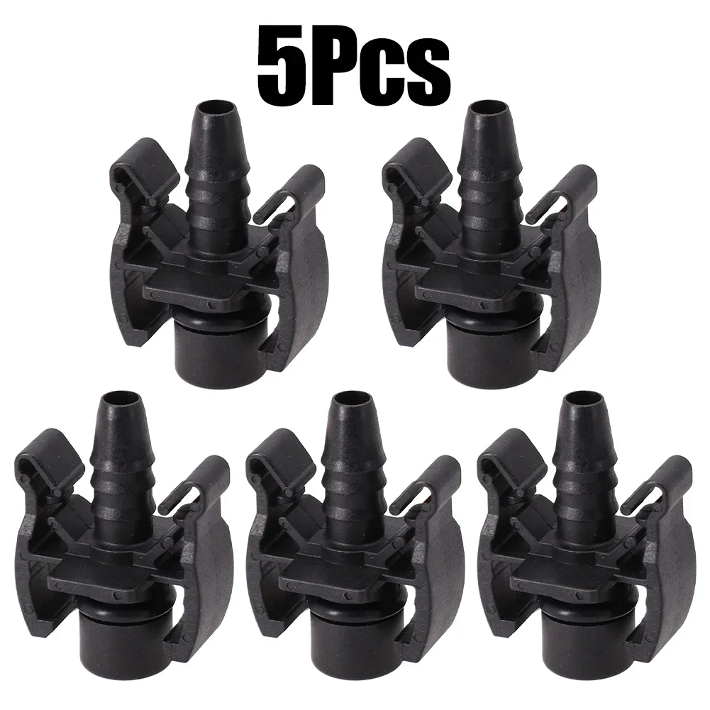 5/10Pcs Car Expansion Water Tank Water Hose Straight Connect Connector ABS For PPeugeot CCitroen Automotive Accessories