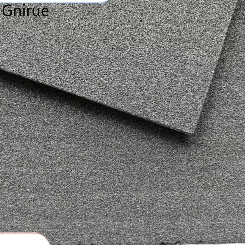 1pc microporous/sound absorption and noise reduction/electromagnetic shielding perforated foam aluminum, through hole customized