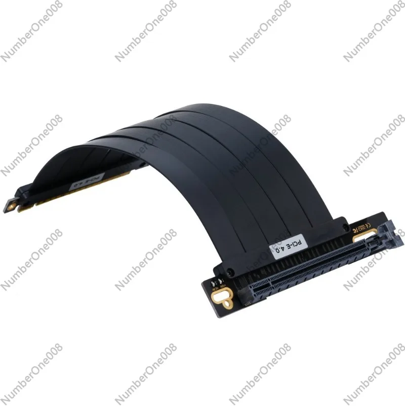 

PCIe 4.0 X16 GPU Riser Cable, High Speed Graphics Card Extension Cable for Server Adapter, Vertical Mount