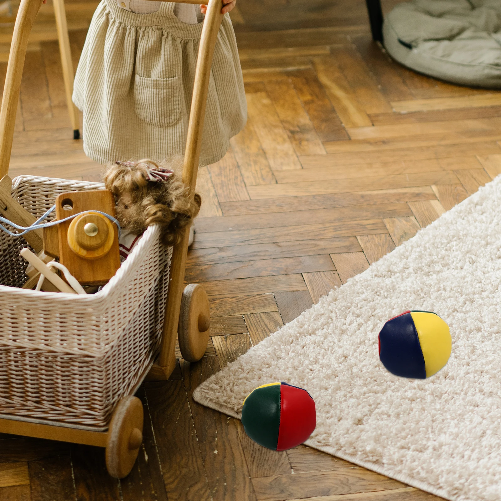 

3Pcs Kids Sandbags Colorful PU Soft Durable Outdoor Sports Kick Toss Sandbag Play Set PU Sandbag Kids Toy Children Toy