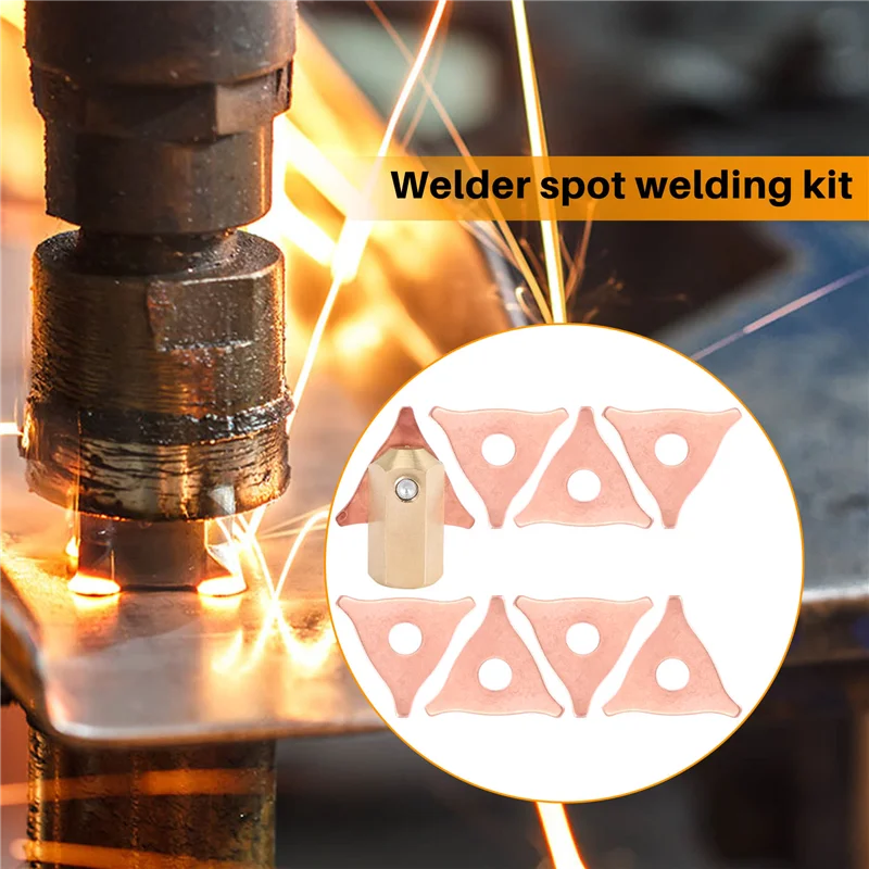 

ABBY-Tri Hook Washer 3 Point Dent Puller Electrode Chuck Dent Pulling System Stud Welders Spot Welding Uni Spotter Triple-Corner