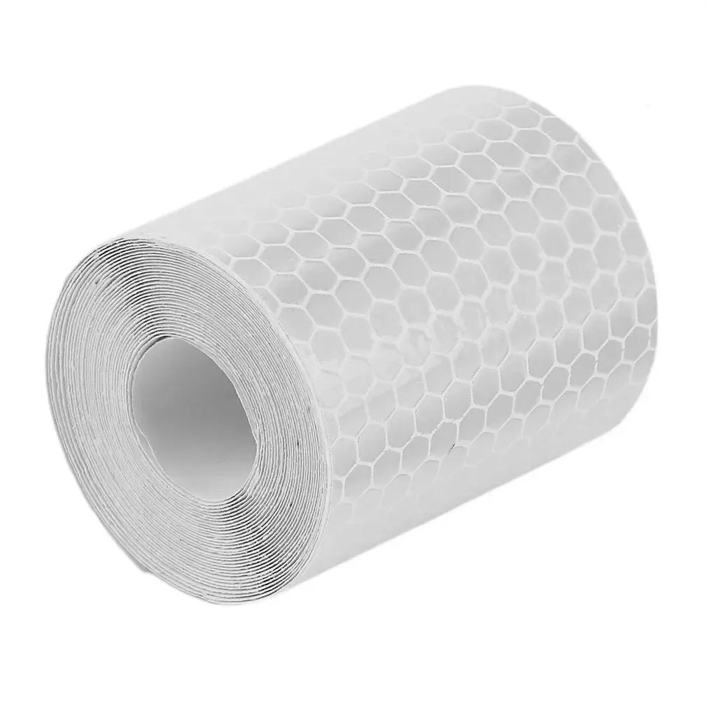 5cmx3m Safety Mark Reflective Tape Stickers For Bicycles Frames Motorcycle Self Adhesive Film Warning Tape Reflective Film