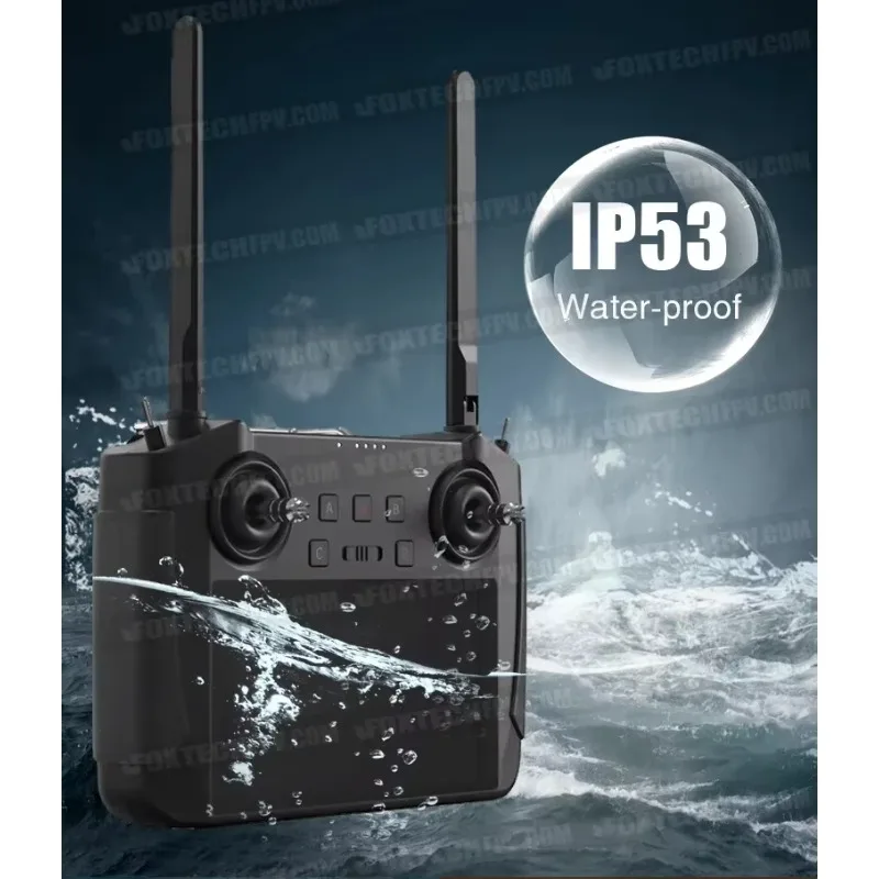 NEW MK15 새로운 15km 비디오 링크 리모컨 방수 IP53 고속 충전 GCS UAV용