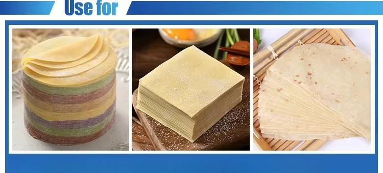 High Qualityhigh Quality Automatic Small Molding Samosa Wonton Dough Making Forming Dumpling Wrapper Machine