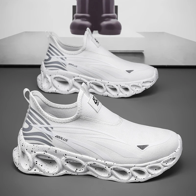 

2026Men's Cushioning Running Shoes Lightweight Athletic Casual Sneakers Male Non-Slip Sports Shoes Outdoor Travel Walking Shoes