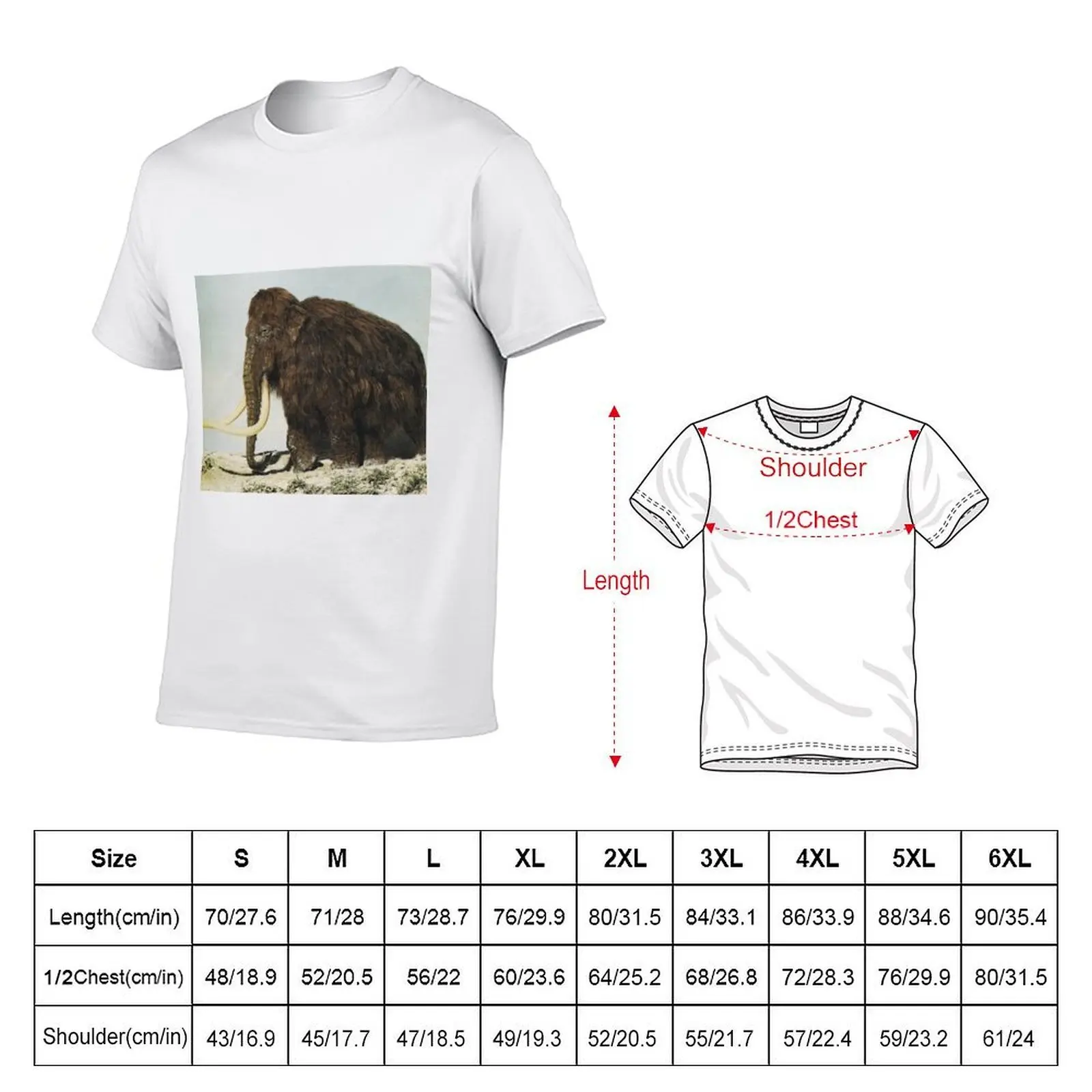 King Gizzard And the Lizard Wizard Mammoth Art T-Shirt graphic t shirts sweat heavy weight t shirts for men