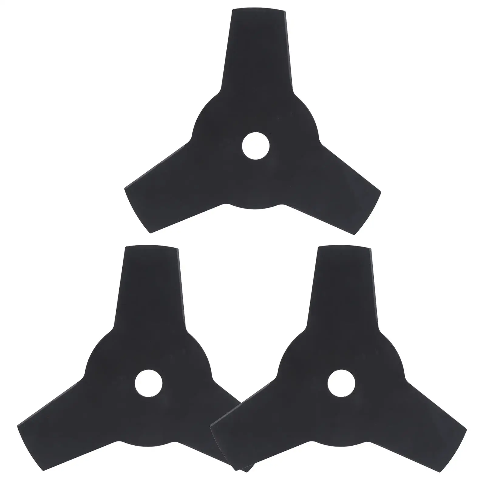 

4Pcs 10Inches 3Teeth Grass Trimmer Mower Blade Brush Cutter Accessory Straight Tooth